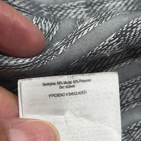 (P) Columbia Men's Gray Plaid Shirt, Modal Blend, XXL - Picture 13 of 13